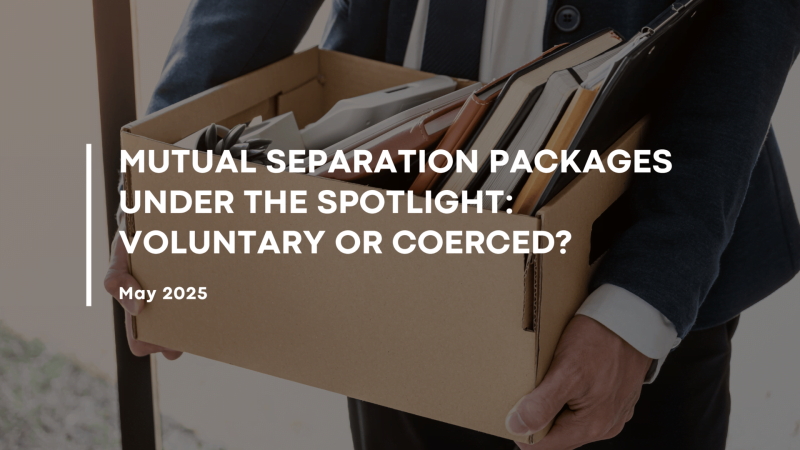 26. Mutual Separation Packages (